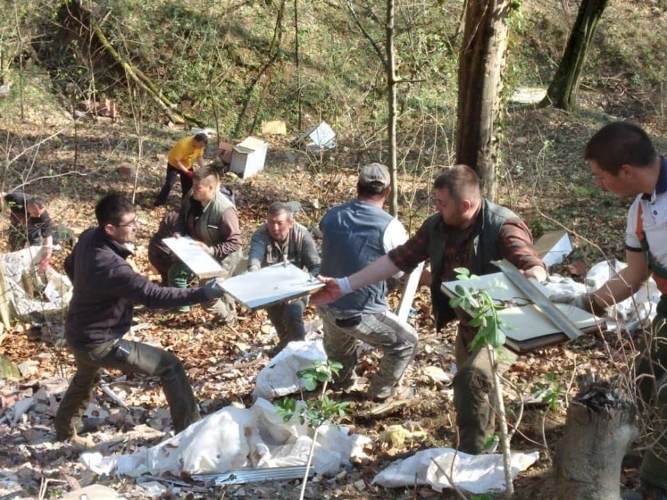 More than 30 tons of natural waste removed in the cleaning action of Nature Park Medvednica